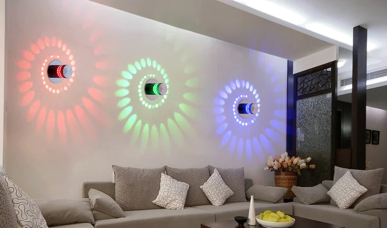 Contemporary LED Multi-Hue Corridor Light